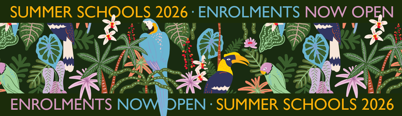 Summer Schools 26 NOW OPEN